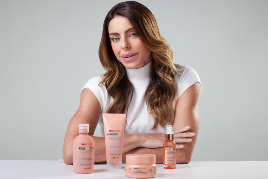 Daniella Cicarelli apresenta linha CMC Restore, o novo lançamento da London Cosméticos